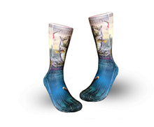 Bass Fishing Socks-Men Women and kid sizes-FREE SHIPPING - Dope Sox Official-Elite custom socks