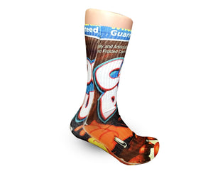 Coco Puffs cereal Elite crew socks - Dope Sox Official-Elite custom socks