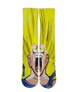 Dragon ball Z all over printed crew socks - Dope Sox Official-Elite custom socks