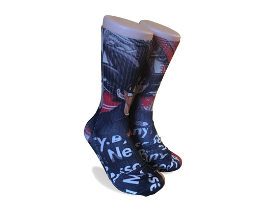 Dragon Ball Z Supreme Mash Up-Custom Elite Crew socks - Dope Sox Official-Elite custom socks