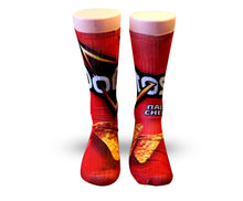 Doritos Nacho Cheese Elite sublimated socks - Dope Sox Official-Elite custom socks
