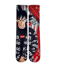 Dragon Ball Z Supreme Mash Up-Custom Elite Crew socks - Dope Sox Official-Elite custom socks