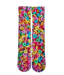 Fruit Loops Socks - Dope Sox Official-Elite custom socks