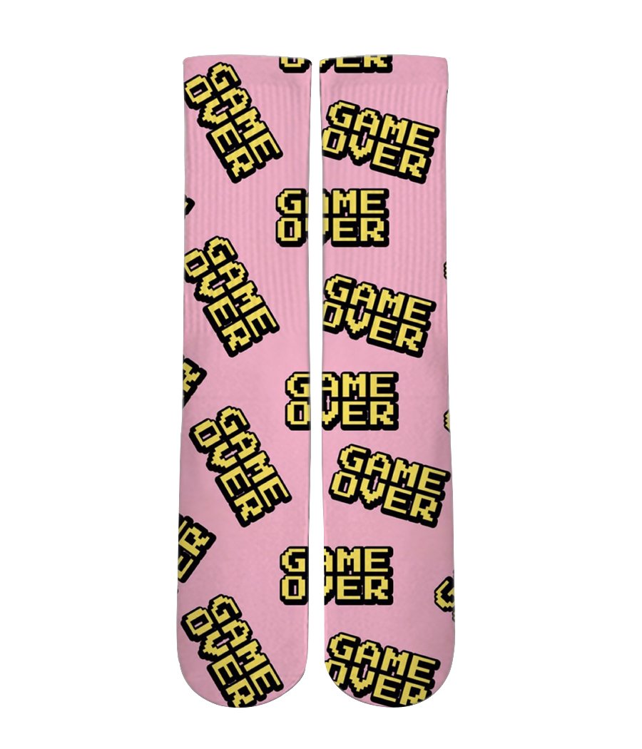 Game Over customized elite socks - Dope Sox Official-Elite custom socks