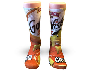 GoldFish Cracker Elite sublimated socks - Dope Sox Official-Elite custom socks