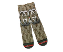 Gucci Double G All over printed crew socks - Dope Sox Official-Elite custom socks