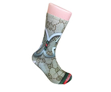 Gucci Double G All over printed crew socks - Dope Sox Official-Elite custom socks