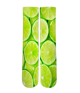 Citrus Lime elite graphic socks - Dope Sox Official-Elite custom socks