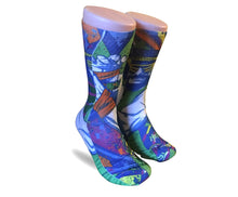 Macho Man retro Elite sublimated socks - Dope Sox Official-Elite custom socks