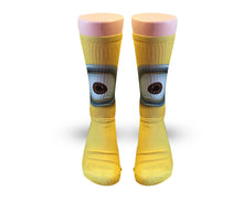 Minions Yellow All over print elite socks - Dope Sox Official-Elite custom socks