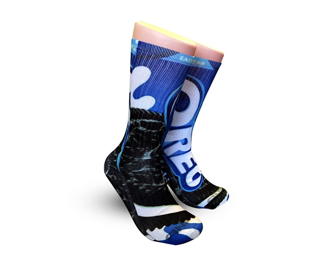 Oreo Cookies Elite sublimated socks - Dope Sox Official-Elite custom socks