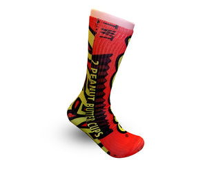 Reese's Peanut butter cup socks - Dope Sox Official-Elite custom socks