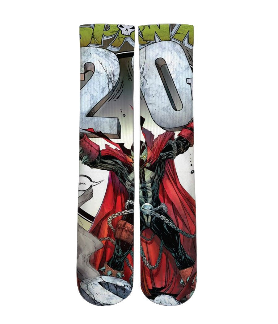 Spawn Comic book printed crew socks - Dope Sox Official-Elite custom socks