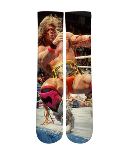 Ultimate warrior classic Elite sublimated socks - Dope Sox Official-Elite custom socks
